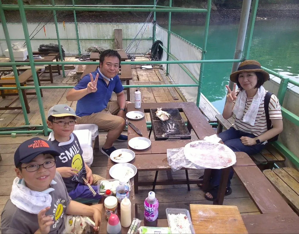 ８/３㈯〜９㈮釣り堀＆ＢＢＱまとめ　No.７