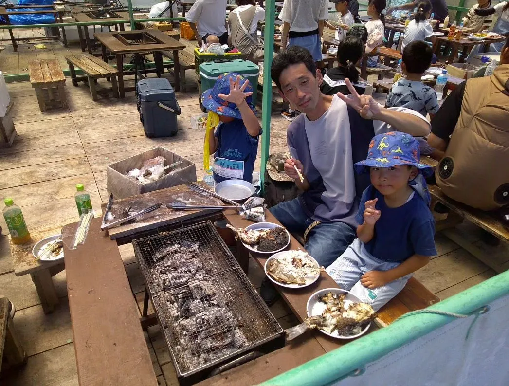 ８/１０㈯〜１２㈪釣り堀＆ＢＢＱ満員御礼まとめ　No.６