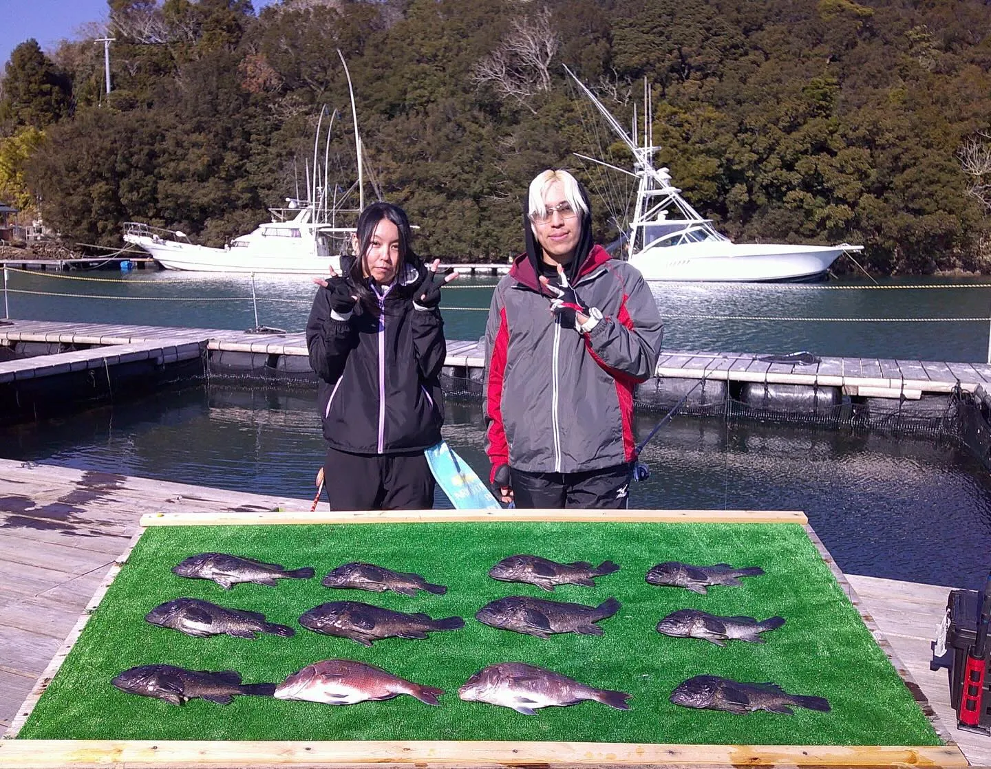 1/22(水) 釣り堀🪣🎣