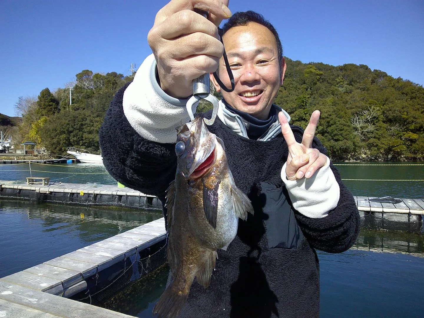 1/26 （日） 釣り堀