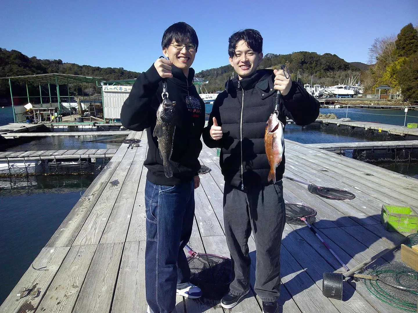 1/26 （日） 釣り堀