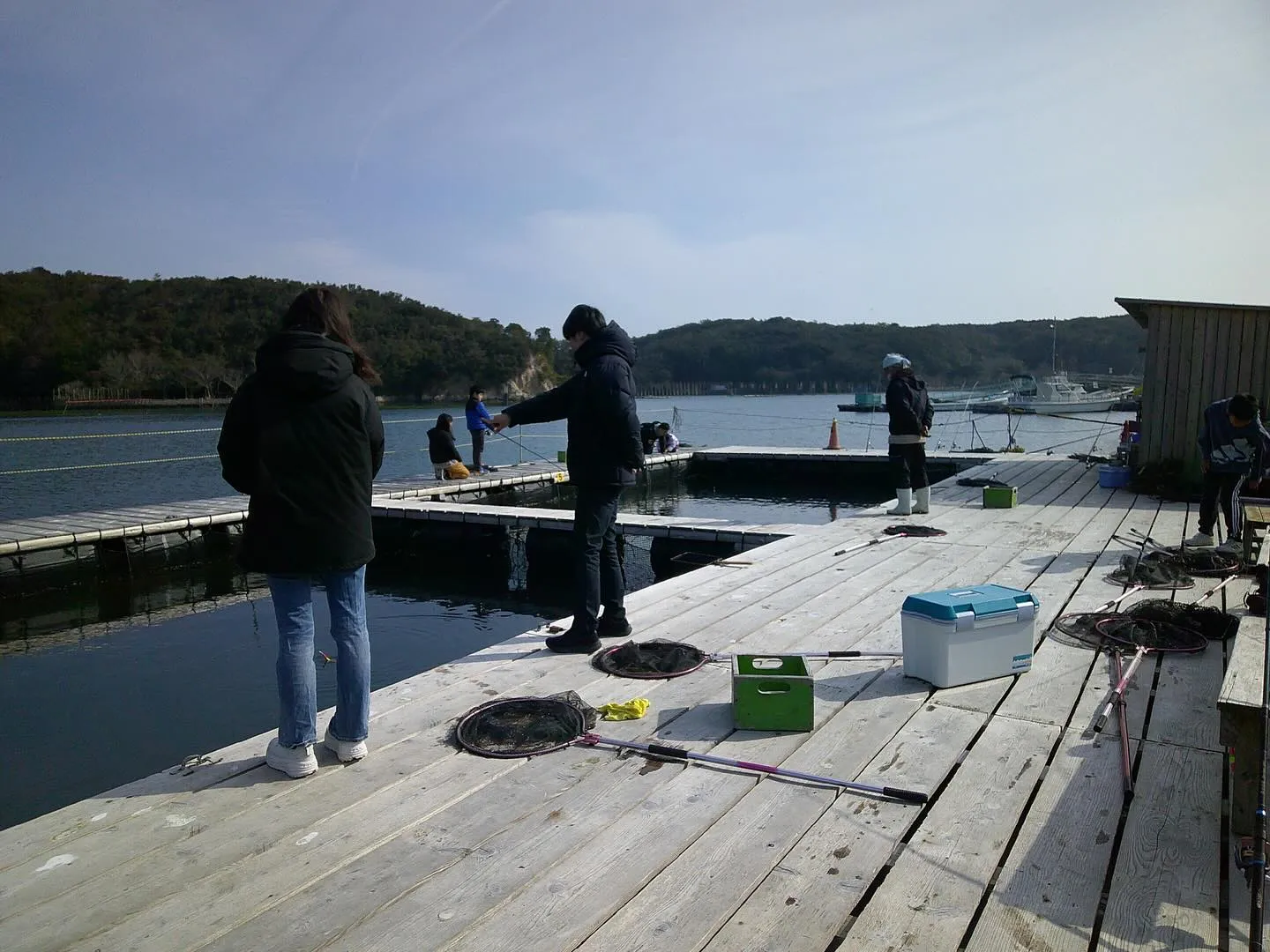 1/29 (水)〜 2/1 (土) 釣り堀🪣🎣