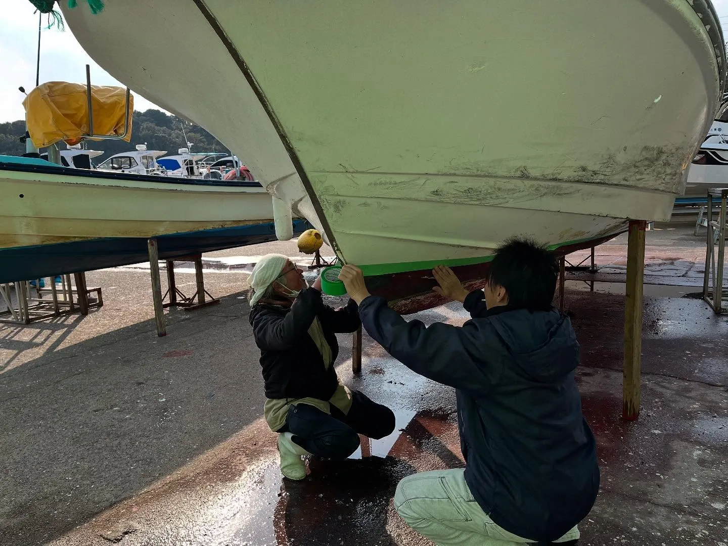 船🚢メンテナンス