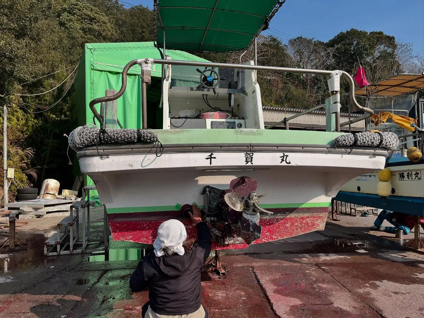 船🚢メンテナンス