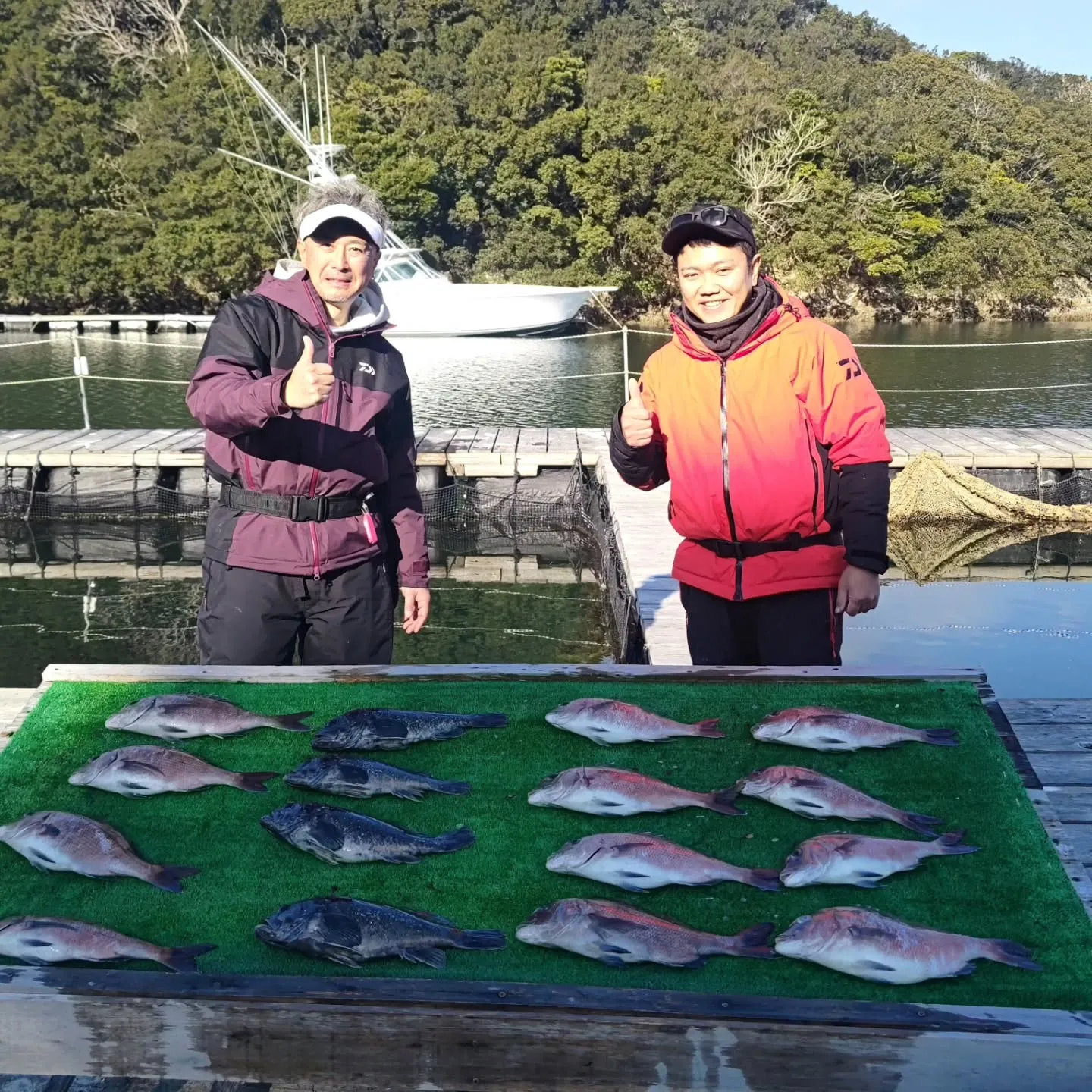 ダイワの稲垣さんと土居さんに