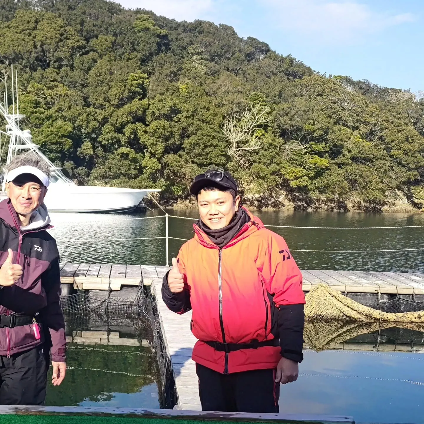 ダイワの稲垣さんと土居さんに