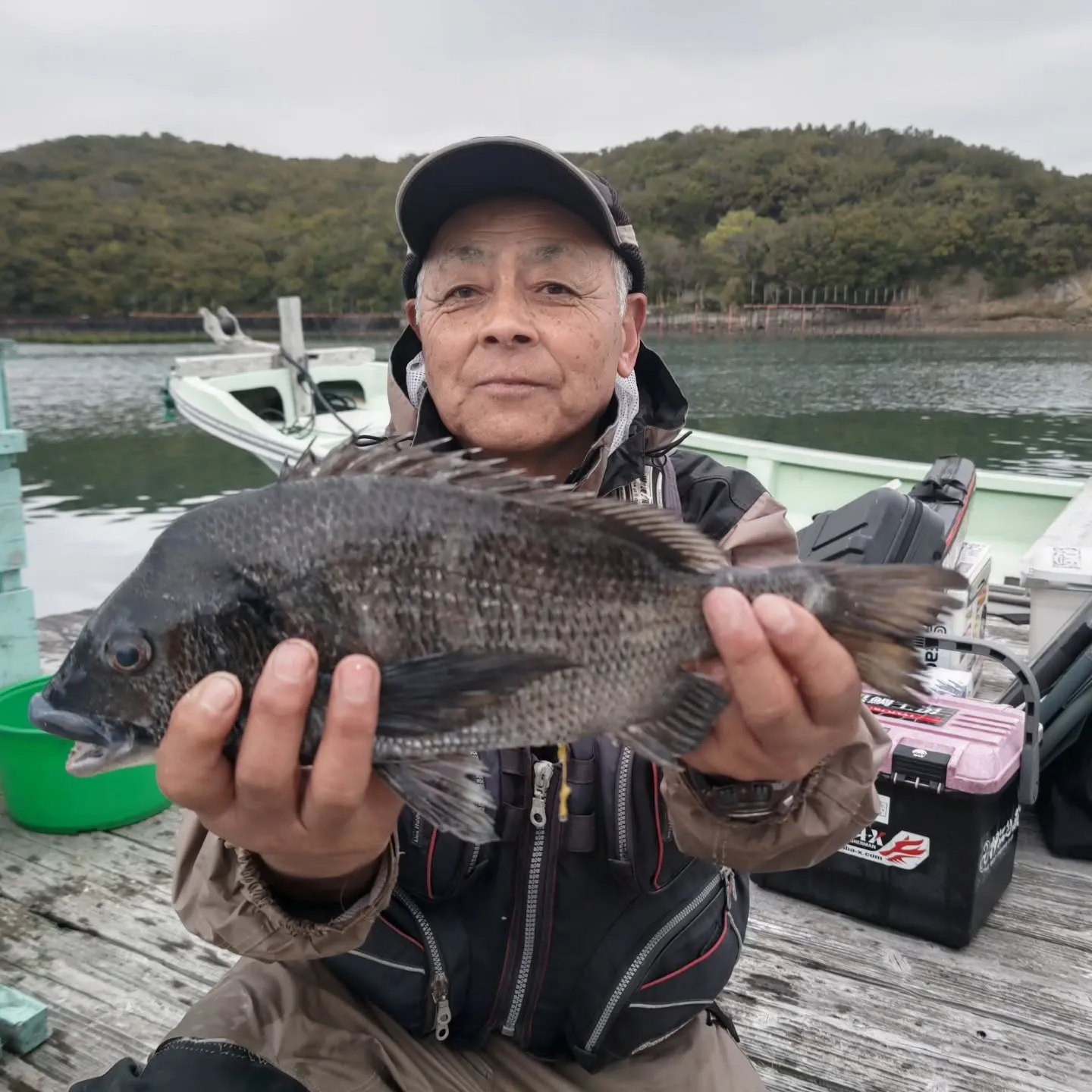 水温が数日前よりも下がってたのと