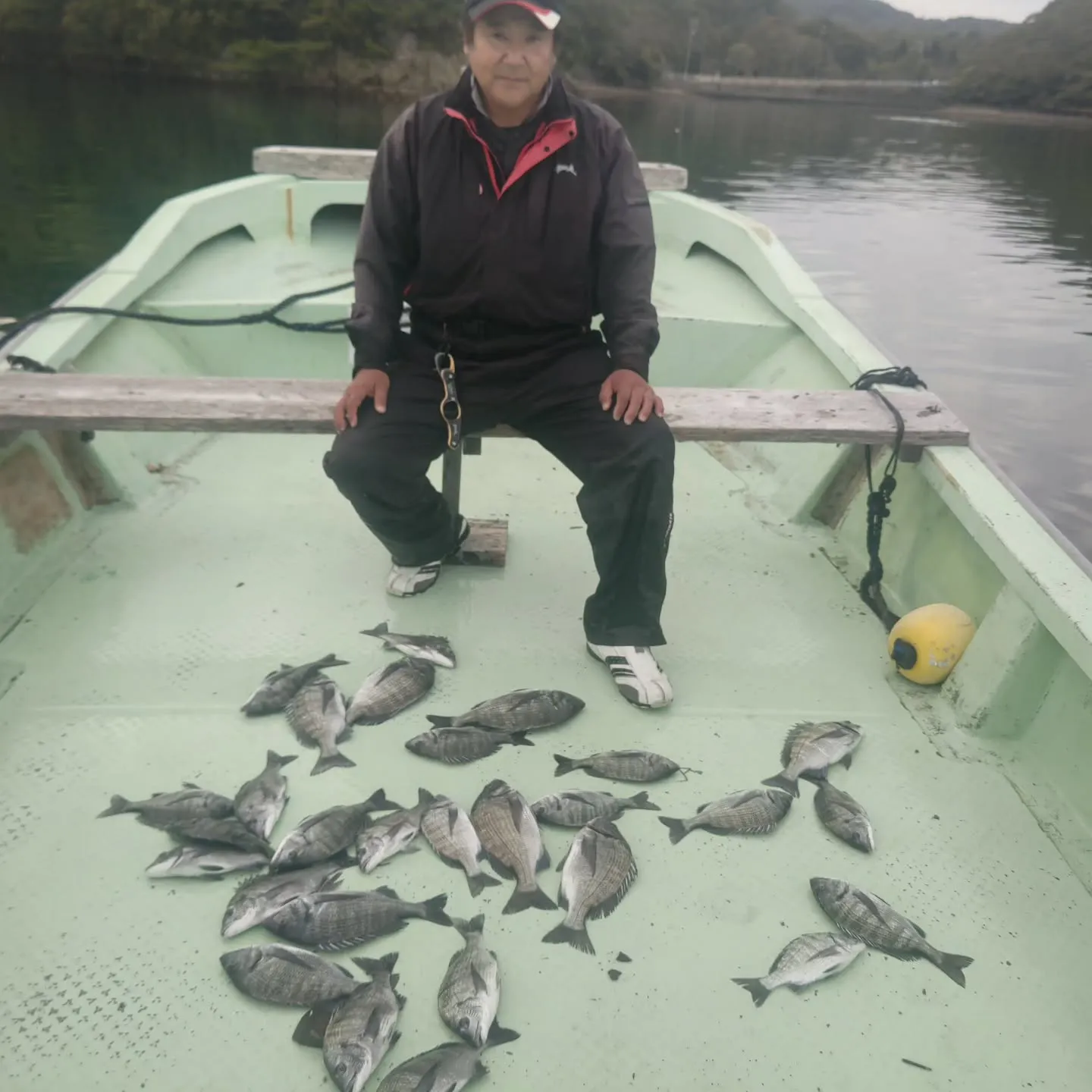 昨日は水温が１４℃でしたが